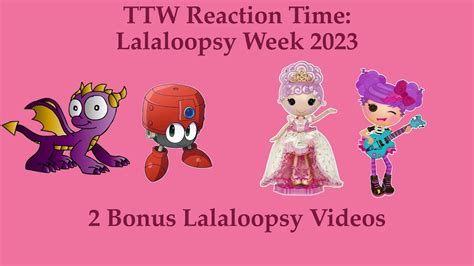 Toono This Weekend Reaction Time Lalaloopsy Week Bonus