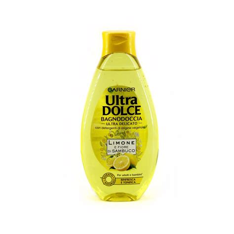 Garnier Ultra Dolce Bagno Doccia Limone E Fiore Di Sambuco 500ml