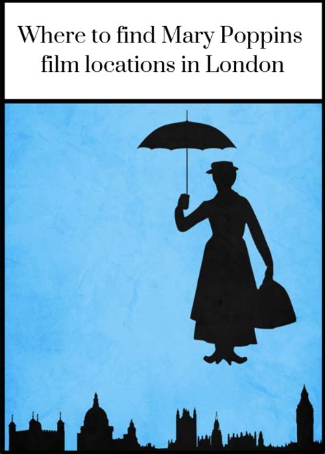 O Trouver Les Lieux De Tournage De Mary Poppins Londres Mums Do