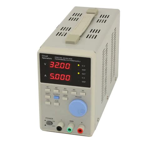 32 Volt DC Programmable Linear Power Supply 5 0 Amps