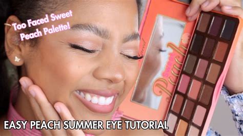 Too Sweet Peachy Keen Makeup Tutorial A Fun Bright Twist On A Classic Everyday Eyeshadow