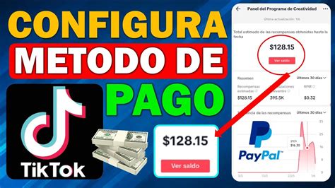 Como Configurar M Todo De Pago En Tik Tok I Monetiza Tik Tok Con