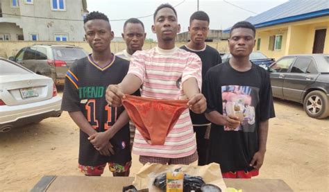 How Police Arrested Suspected Cultists Recovered Female Pant In Delta