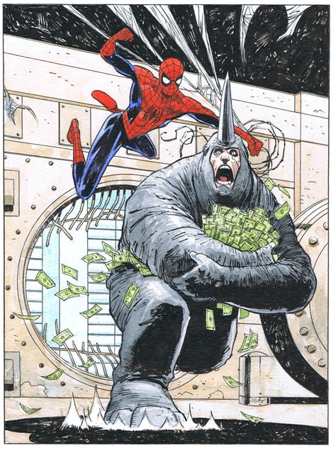 Rinoceronte Homem Aranha - Homem Aranha Final Vs Rinoceronte