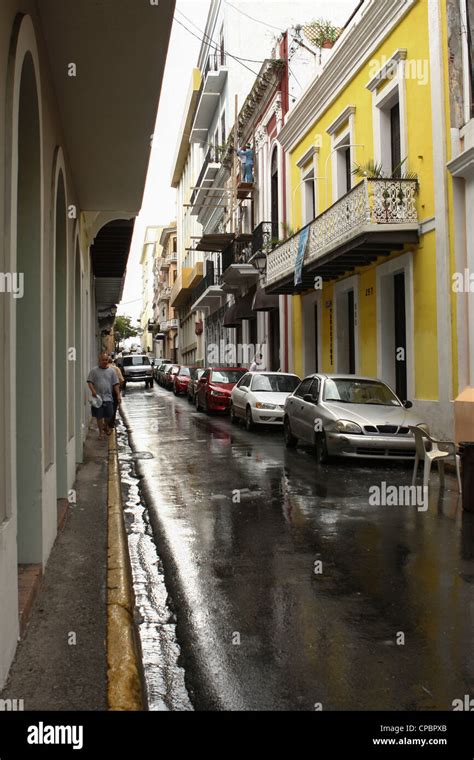 San Juan, Puerto Rico, The old town Stock Photo - Alamy