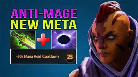 NEW IMBA BUILD ANTI MAGE Ethereal Blade Mana Void Dota 2 NEW META