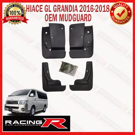 Toyota Hiace GL Grandia 2016 2018 Mud Guard Mud Flap Mudguard