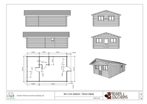 M X M Oxford Residential Log Cabin Csgb Group