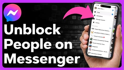 How To Unblock Someone On Messenger On IPhone Quick Guide Mark A Saurus