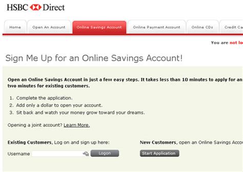 Hsbc Advance Bank Review Online High Yield Savings Account