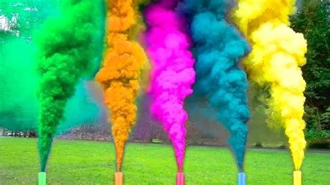 10 Bazuca De Humo Revelación Sexo Color Rosa Azul O Colores Meses