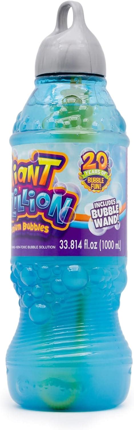 Gazillion Bubbles Soluci N De Burbujas Gigantes De Litro Azul