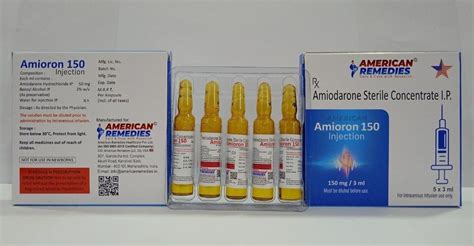 Amiodarone Sterile Concentrate Injection Mg At Best Price In Nagpur