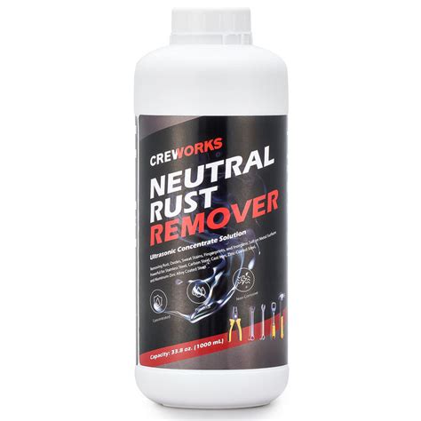 Heavy Duty Rust Remover, 34 fl oz Rust Dissolving Solution for Metals — Creworks Equipment