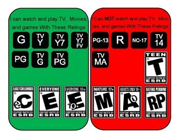 TV/Game Ratings by Busy B Sisters | TPT