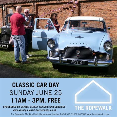 Classic Car Day At The Ropewalk