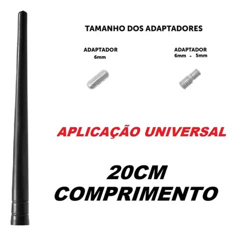 Haste Antena Teto Nissan March Borracha Amplificada R Em S O