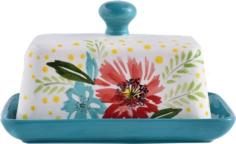 Amazon Pfaltzgraff Yorktowne Covered Butter Dish Butter Dishes