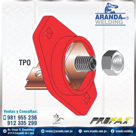 TERMINAL PROFAX PARA MAQUINA MILLER PX 039047 Red ARANDA WELDING