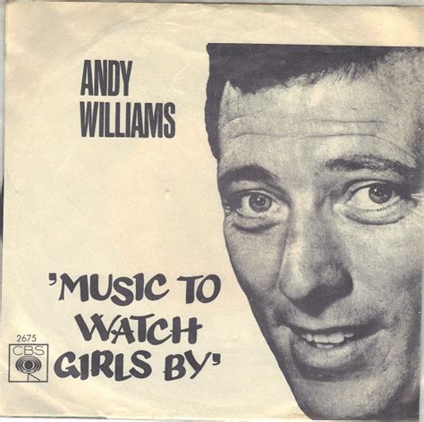 Andy Williams Music To Watch Girls By Vinyl Rpm Single