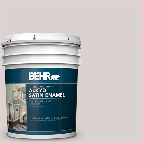 Behr Gal A Smoked Oyster Satin Enamel Alkyd Interior Exterior