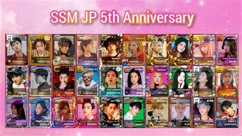 Superstar SMTOWN JP Buying 5th Anniversary Card Packs Part 4 140