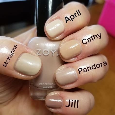 Comparison Swatches All Zoya McKenna Thumb April Index