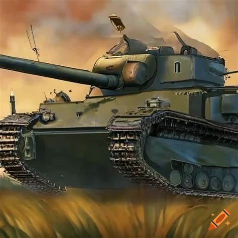 Fictional Superheavy Tank From World War 2 On Craiyon