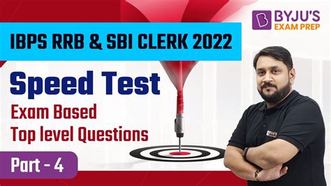 Ibps Rrb Sbi Clerk Speed Test Quant For Bank Exams Improve