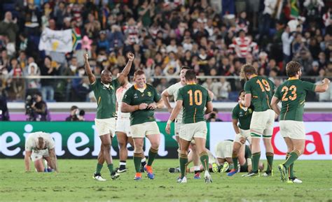 Rugby World Cup Final South Africa Vs England Japan Forward