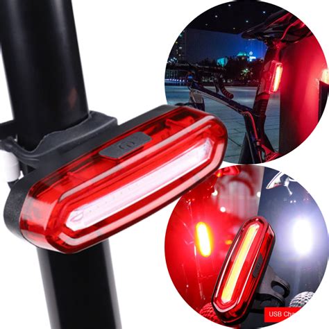 Lanterna Sinalizador Traseiro Farol Bike Luz Led Recarregável Bicicleta