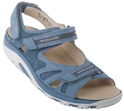 Waldl Ufer Damen Sandale Hanni Weite H Uk Blau Amazon De Schuhe