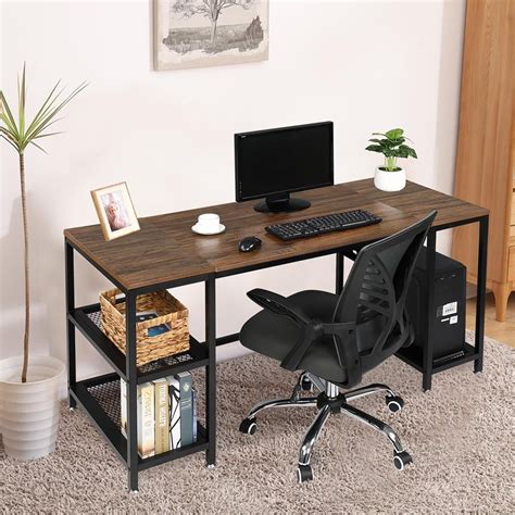 Baytocare Computer Desk Home Office Writing Desk Office Work Desk