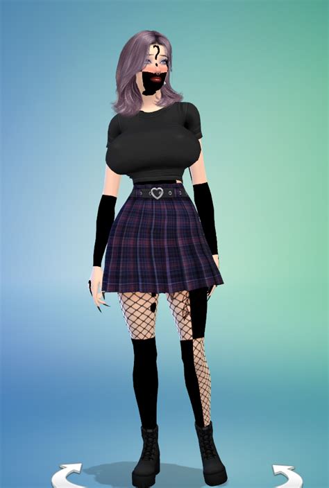 Zoey Miller Big Titty Egirl Goth Model [sims 4] The Sims 4 Sims Loverslab