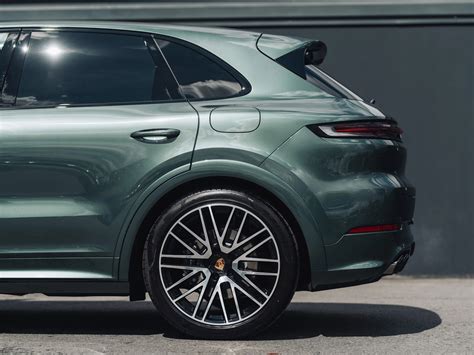 Malachite Green Metallic Porsche Cayenne E3 Carpaints Co