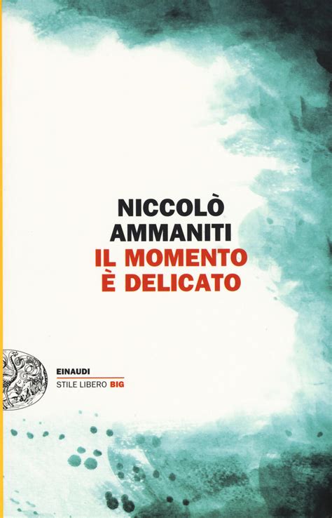 Il momento è delicato Niccolò Ammaniti Libro Einaudi Einaudi