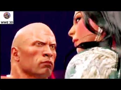 Top Wwe Championship With The Rock Vs Lakshmi Shahaji Fight Smockdown