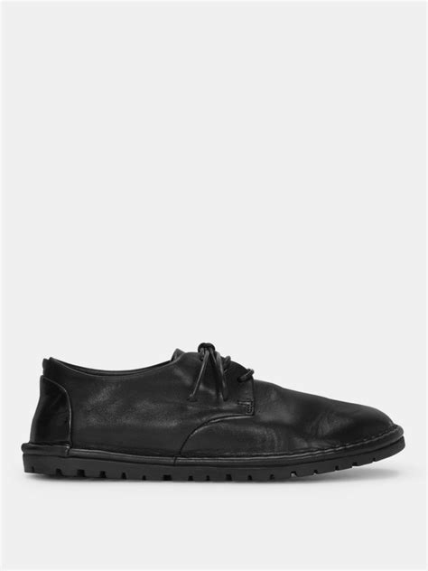 Marsèll Sancrispa Derby In Volonata Leather - Black | Editorialist