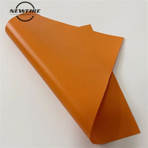 Fire Resistance Coated Silicone Fiberglass Fabric High Temperature