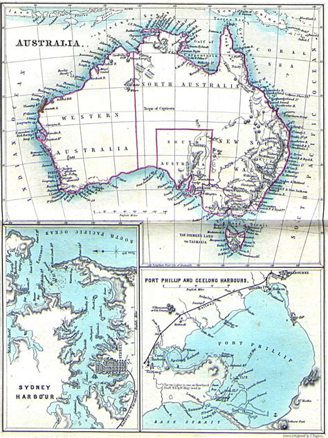 Historical Map Australia - MapSof.net