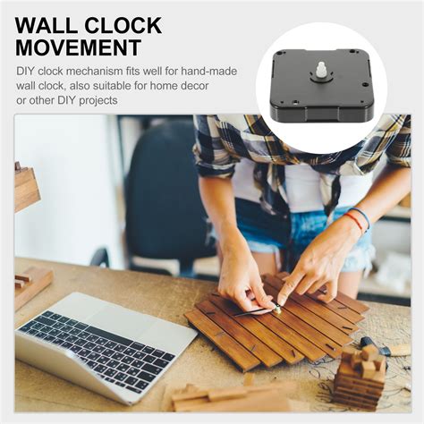 Silent Wall Movement 8mm Shaft Quartz Mechanism Ba... – Grandado