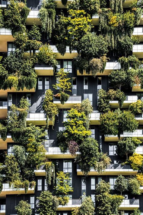 Bosco Verticale O Selva Vertical Son Dos Torres Residentes En Mil N