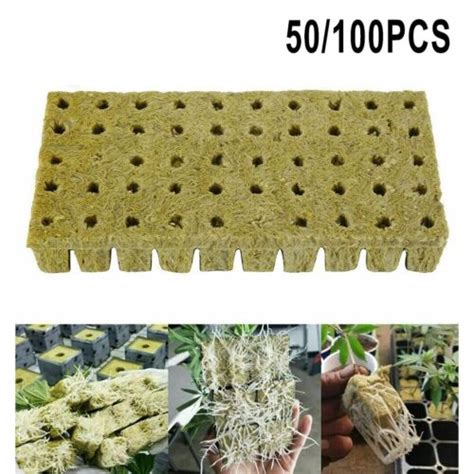 Pcs Grow Starter Cubes Plug Hydroponic Grow Media Cloning