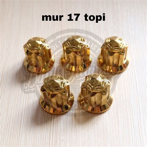 Jual Mur Probolt Topi New Model Stainless Gold Original Thailand Di