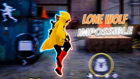 Lone Wolf ⚡ Headshot 😎😎 Rate 99 💪💪 Gerena Free Fire Game Play