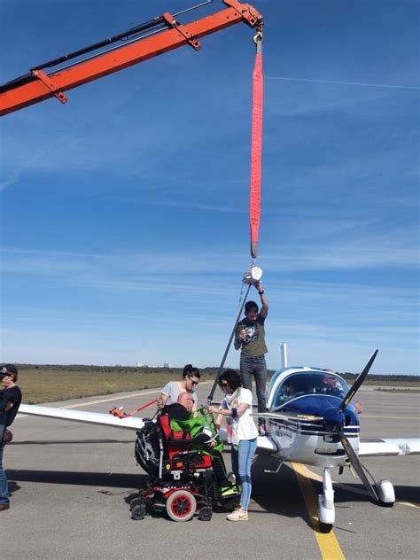 La VI Jornada De Vuelo Adaptado Permite A Los Usuarios Del CRE De San