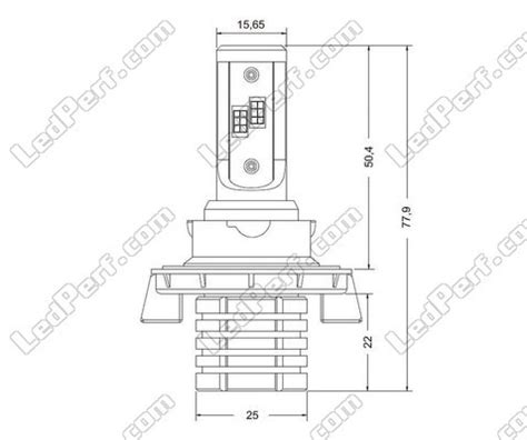 Nouveau Ampoule LED H13 9008 Nano Technology Spéciale Moto