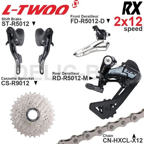 Ltwoo Rx X Speed Groupset Incluye Freno De Cambio Desviador