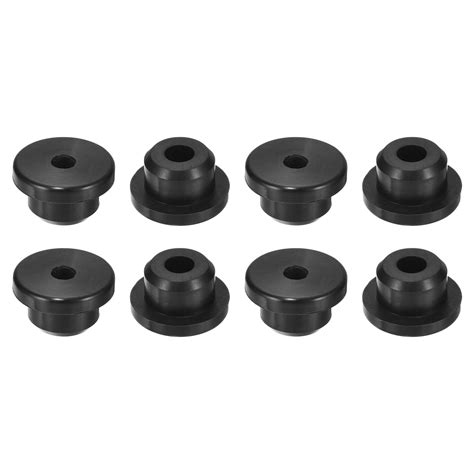 Uxcell Pack Silicone Rubber Grommets Drill Hole Id Top Hat