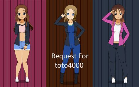 Request Three Girls By James1hud On Deviantart